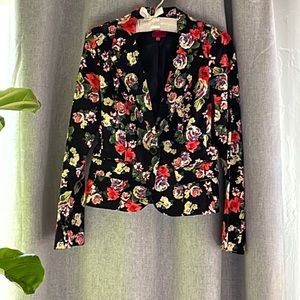 XOXO Floral blazer